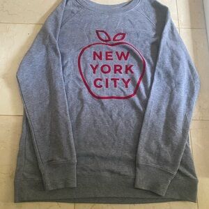 Old Navy Gray New York Sweatshirt